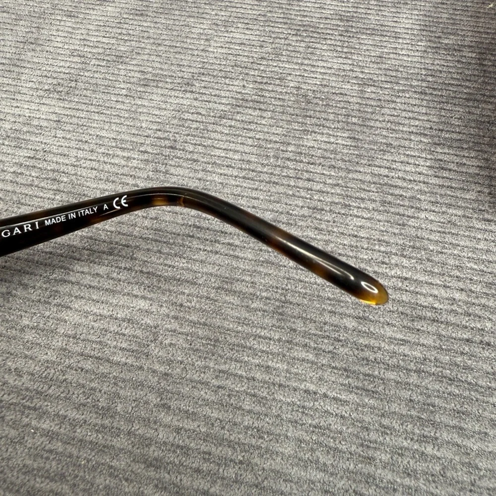 Bvlgari 8155 Serpenti Sunglasses Tortoise Shell Gold Enamel‎ Cat Eye 504/13 57mm